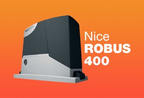 Nice Robus 400 Yana Kayar Kapı Motoru Teknik Özellikleri