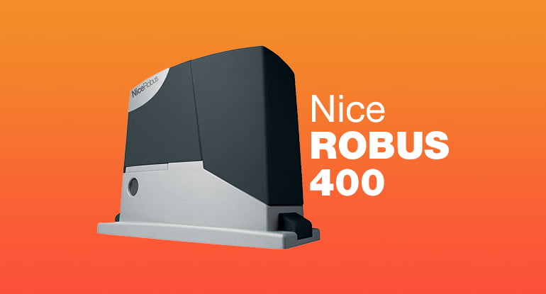 Nice Robus 400 Yana Kayar Kapı Motoru Teknik Özellikleri