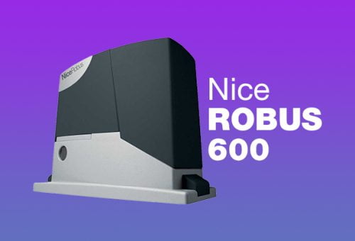 Nice Robus 600 Yana Kayar Kapı Motoru Teknik Özellikleri