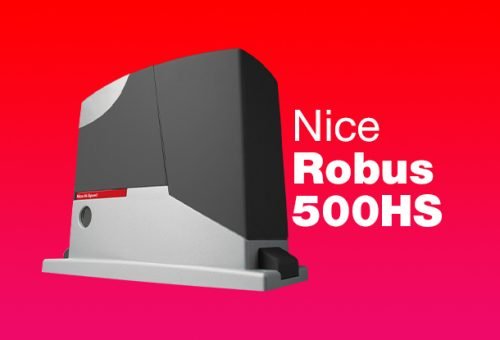 Nice Robus 500HS Yana Kayar Kapı Motoru Teknik Özellikleri