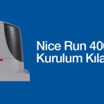 Nice Run 400 HS Otomatik Kapı Motoru Kurulum Kılavuzu PDF