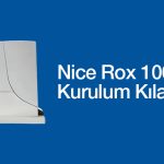 Nice Rox 1000 Otomatik Kapı Motoru Kurulum Kılavuzu PDF