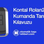 Kontal Rolan2 Kumanda Tanıtım Kılavuzu
